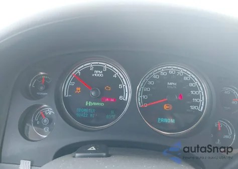 2012 Chevrolet Tahoe Hybrid Hybrid z USA, uszkodzony, nr VIN 1GNSKDFJ9CR143739